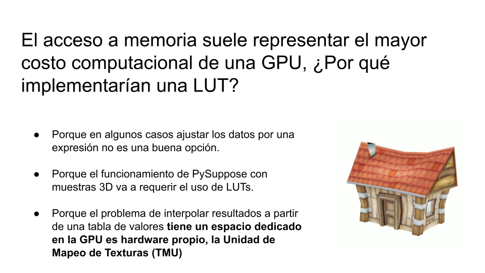 Ventajas de la convolución LUT